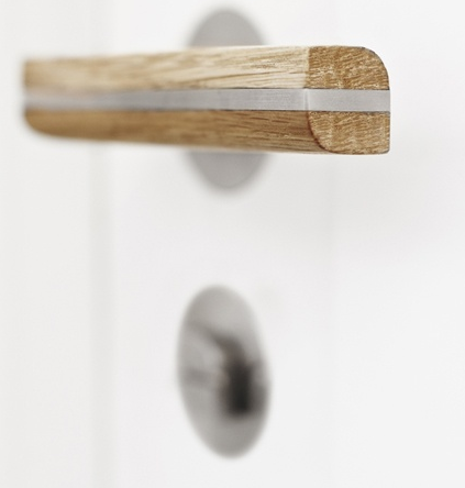 wooden door handle